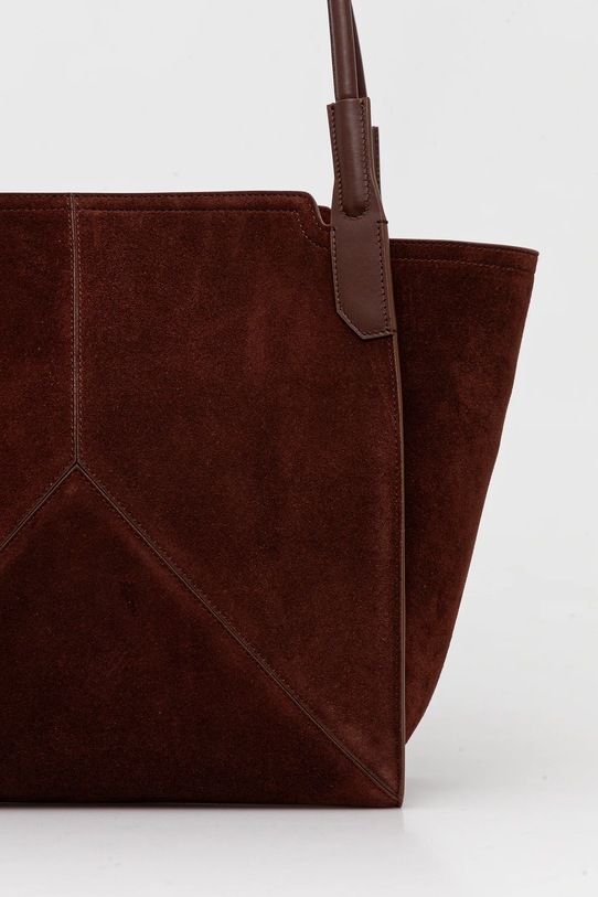 Аксессуары Кожаная сумочка Victoria Beckham B325AAC006914A коричневый