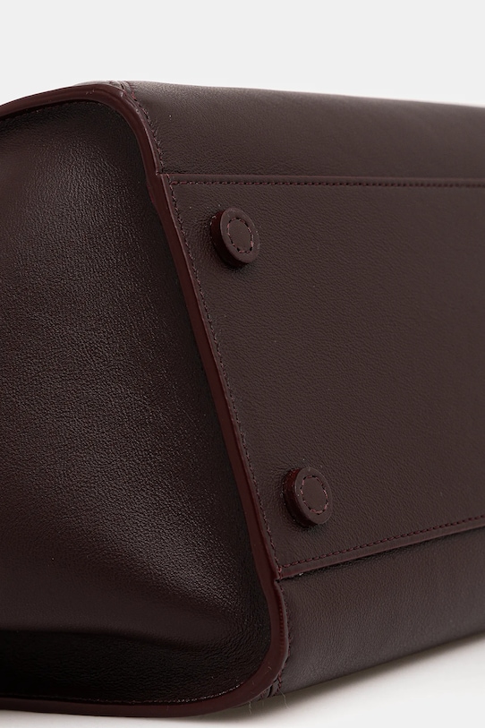 Victoria Beckham poșetă de piele B325AAC006915A burgundia