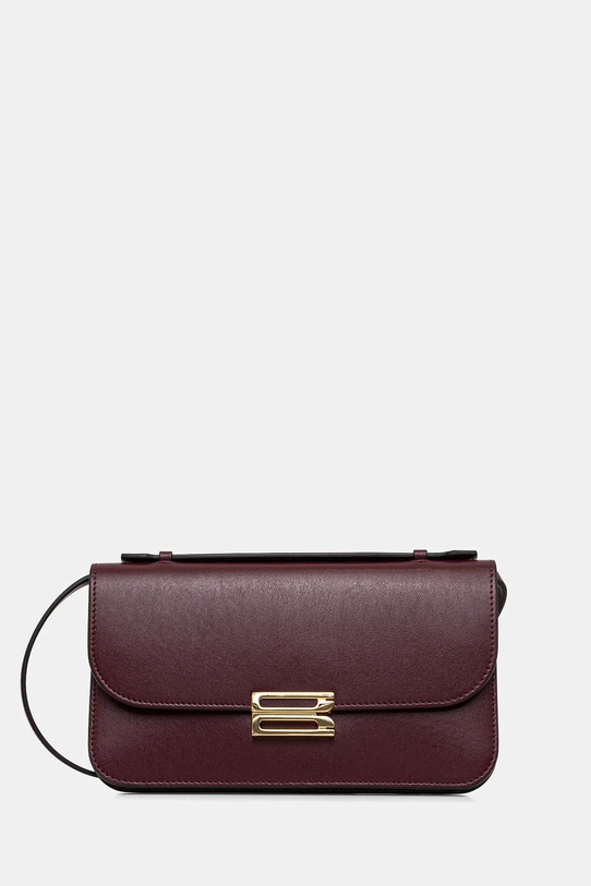 Кожаная сумка Victoria Beckham кожа бордо B425AAC006932A