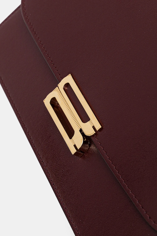 Шкіряна сумка Victoria Beckham B425AAC006932A бордо