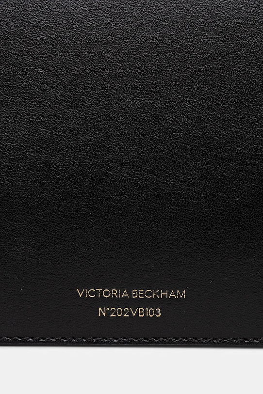 Kožená listová kabelka Victoria Beckham B425AAC006932A čierna