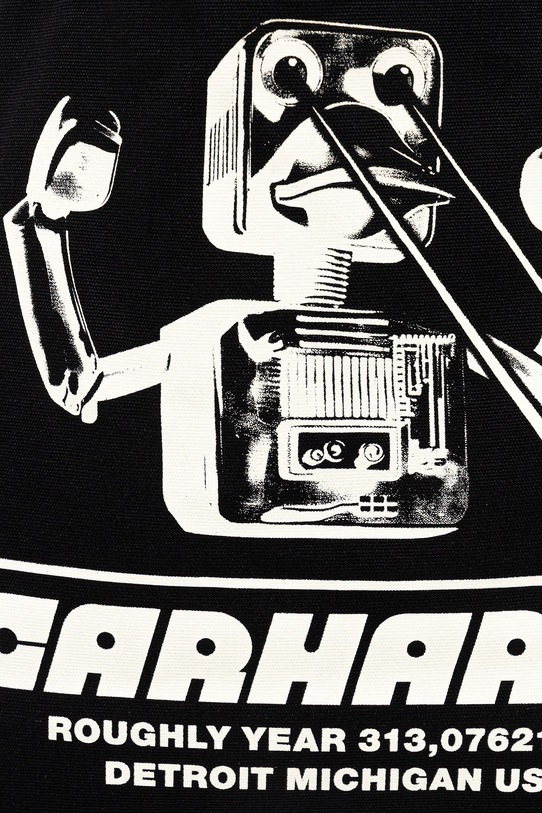 Carhartt WIP torebka bawełniana Canvas Graphic Tote czarny I033975.3ETXX