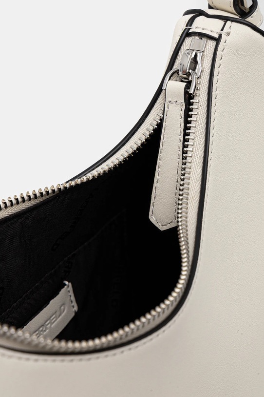 Karl Lagerfeld torebka skórzana Karl Lagerfeld x Paris Hilton B1W30270 biały
