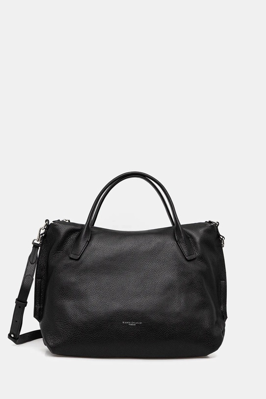 Gianni Chiarini torebka zamszowa CINDY nie mieści A4 czarny BS.11700.CM