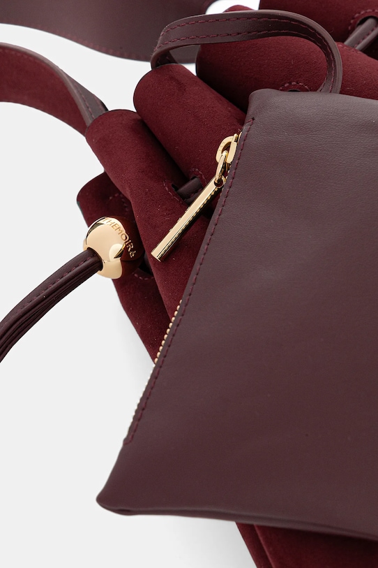 Themoire torebka bordowy TMFW25CLPSUE120