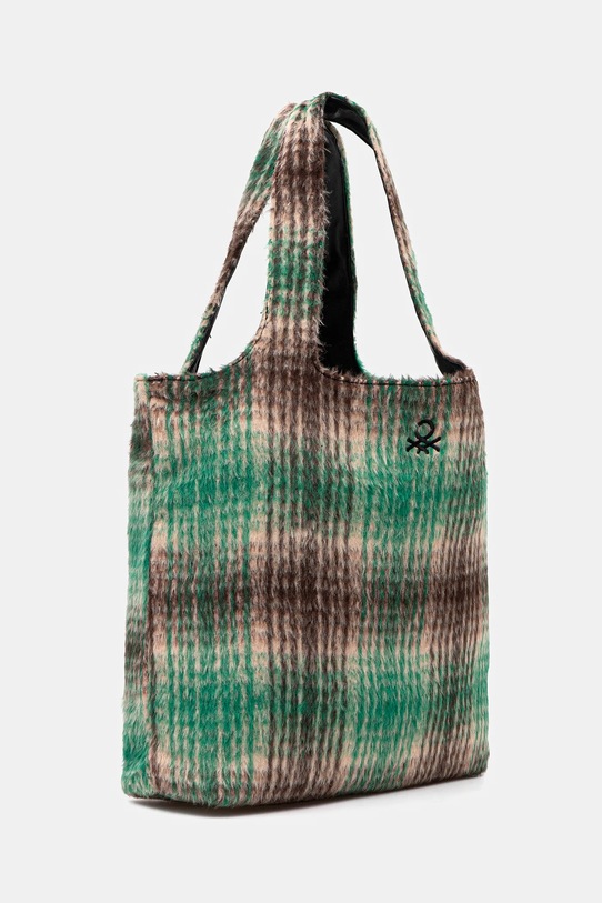 United Colors of Benetton torebka dwustronna 6I4BDY08N turkusowy AW25