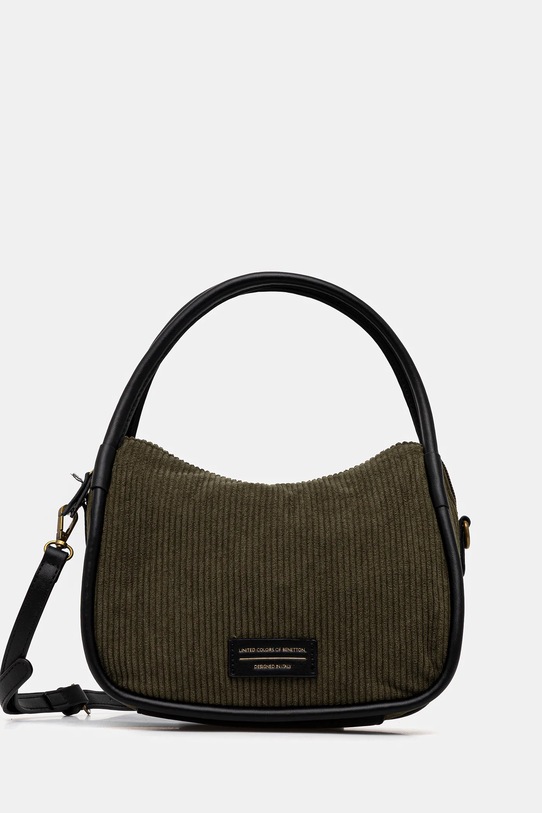 Τσάντα United Colors of Benetton υφασμάτινο πράσινο 6X99DY08Q