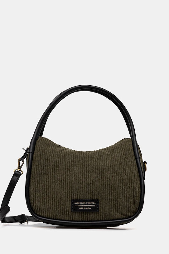 Τσάντα United Colors of Benetton υφασμάτινο πράσινο 6X99DY08Q