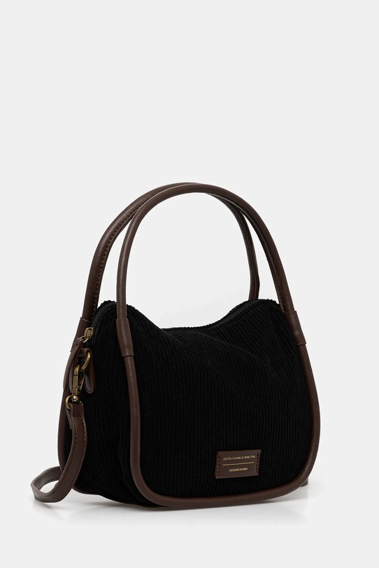United Colors of Benetton torebka 6X99DY08Q czarny AW25