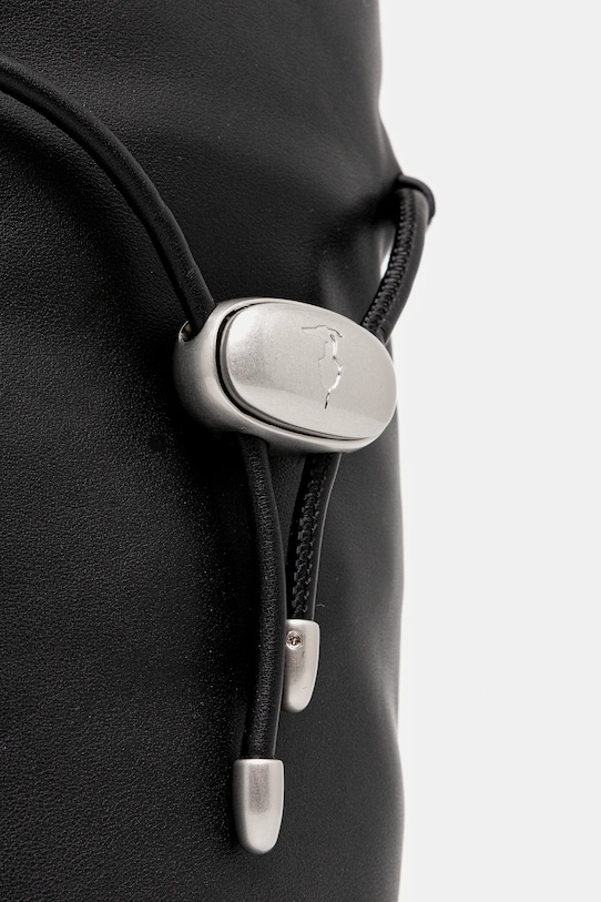 Trussardi poșetă de piele negru Z600E005977N