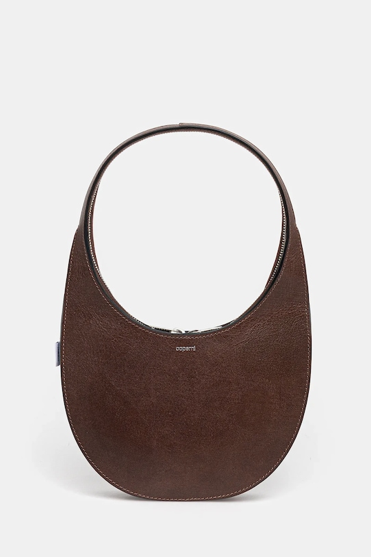 Coperni torebka skórzana Soft Swipe gładkie brązowy COPBA108F6064