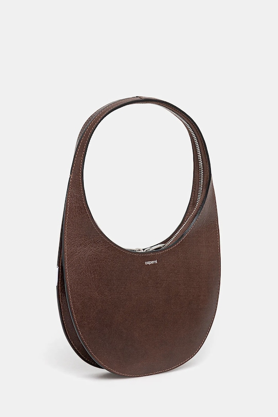 Coperni torebka skórzana Soft Swipe COPBA108F6064 brązowy AW25