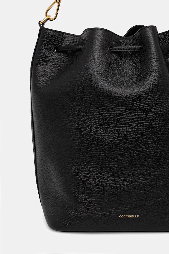Akcesoria Coccinelle torebka skórzana E1.TFK.23.01.01 czarny