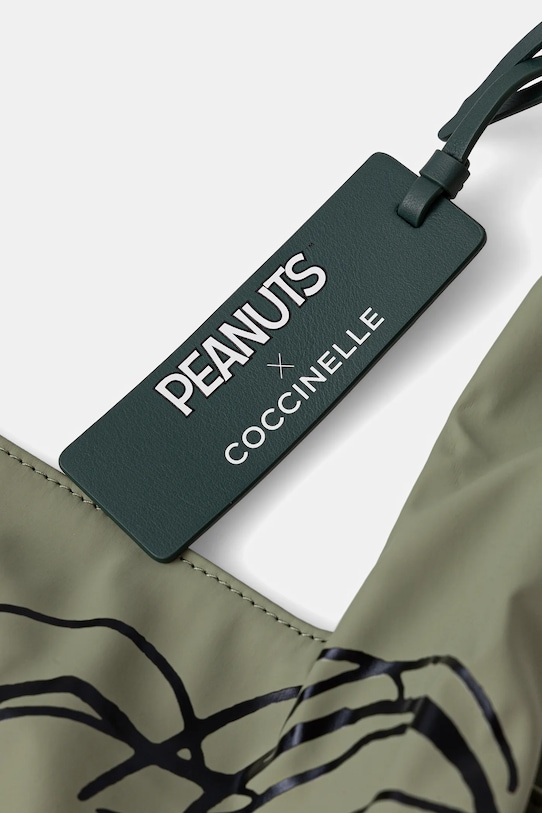 Coccinelle torebka PEANUTS zielony T1E.11.01.01