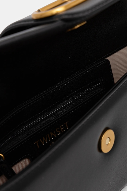 Twinset torebka skórzana 252TD836A czarny