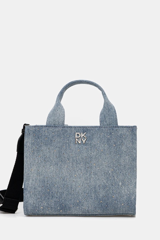 Dkny torebka tekstylny niebieski R53AQC80