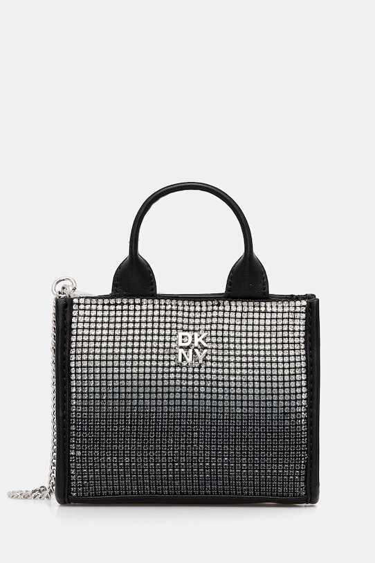 Dkny torebka aplikacja czarny R53AVM56