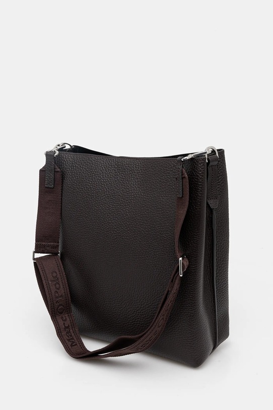 Marc O'Polo torebka skórzana 5000007749 brązowy