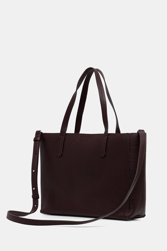 Marc O'Polo torebka skórzana bordowy 5000007742