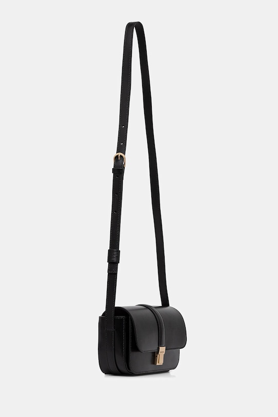 Marc O'Polo torebka skórzana 5000007783 czarny AW25