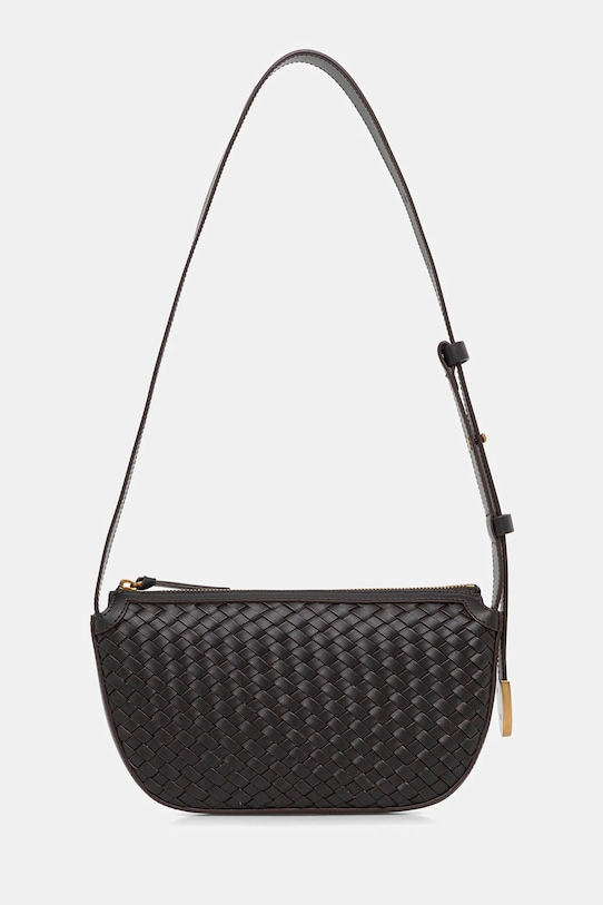 Sessun torebka skórzana nie mieści A4 brązowy 25102019