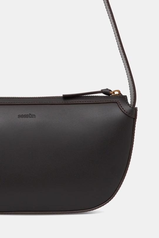 Akcesoria Sessun torebka skórzana 25102019 brązowy