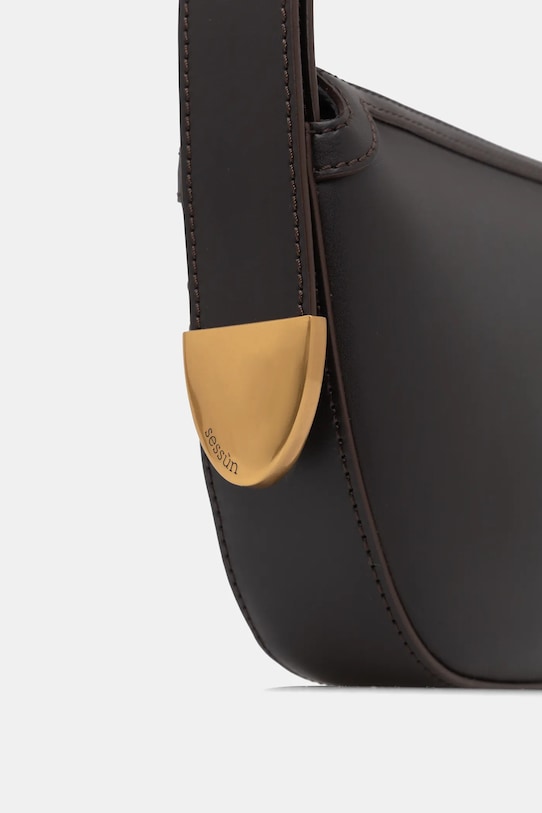 Sessun torebka skórzana brązowy 25102019