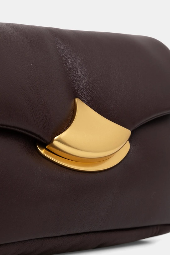 Sessun torebka skórzana fioletowy 25102018