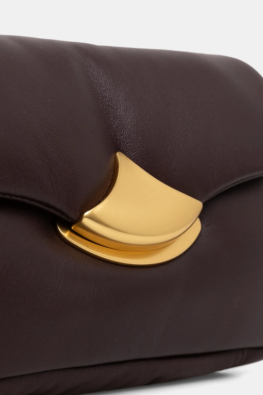 Sessun torebka skórzana fioletowy 25102018