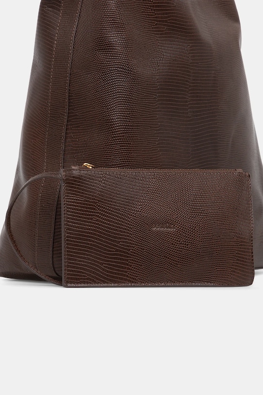 Sessun torebka skórzana brązowy 25102025