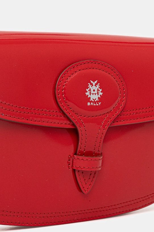 Akcesoria Bally torebka skórzana WAS045 czerwony