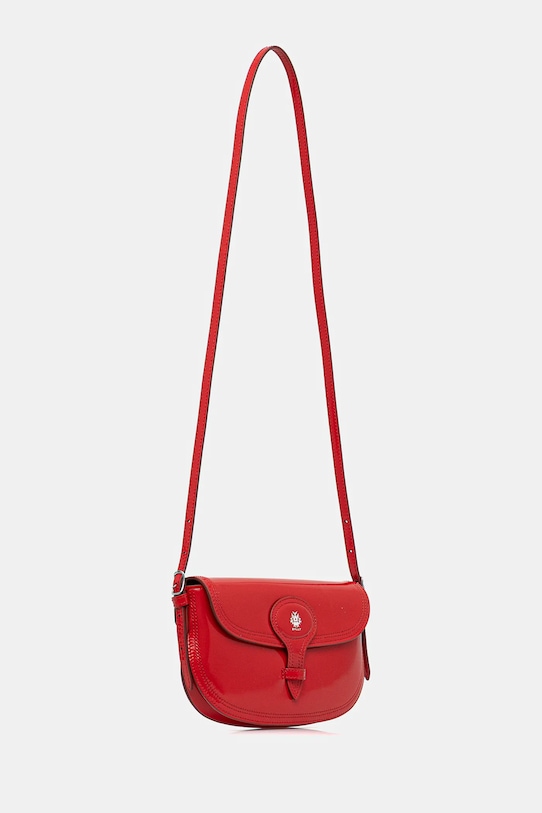 Bally torebka skórzana czerwony WAS045