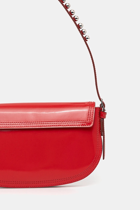 Bally torebka skórzana WAS045 czerwony