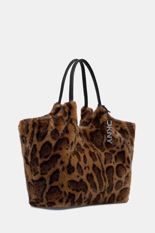 DKNY torebka shopper damska PAULA R53ADE48 brązowy AW25