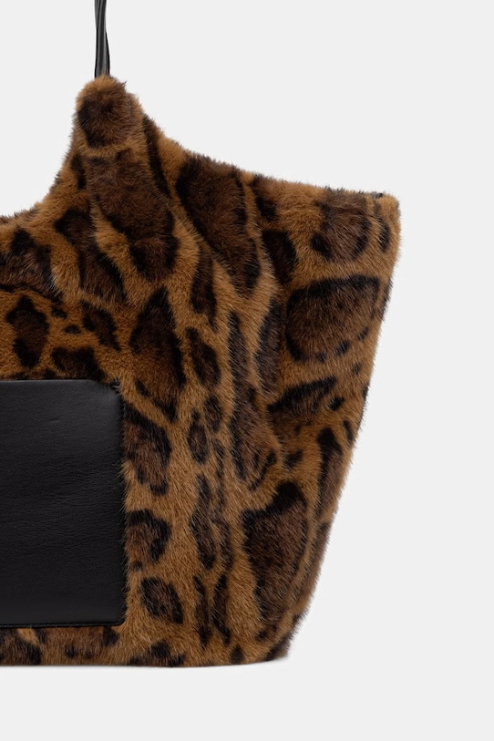 Akcesoria DKNY torebka shopper damska PAULA R53ADE48 brązowy