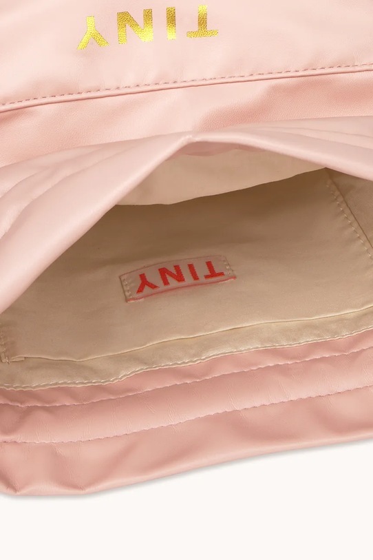 Dziewczynka Tinycottons torebka dziecięca SOLID BUCKET BAG AW25.510 różowy
