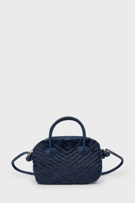 Παιδική τσάντα Mayoral απομίμηση λείου δέρματος σκούρο μπλε 10084.6M.Torebka.9BYA