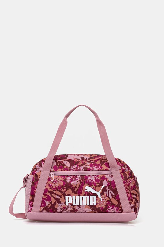 Puma torba dziecięca PUMA PHASE AOP Extra Small Sports Bag mieści A4 różowy 091326