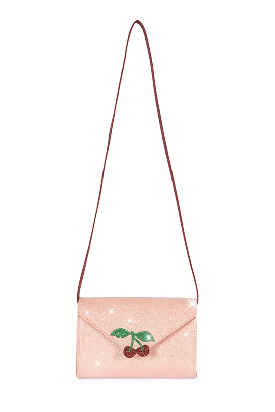 Konges Sløjd torebka dziecięca LOVE LETTER BAG syntetyczny różowy KS103875.9BYA