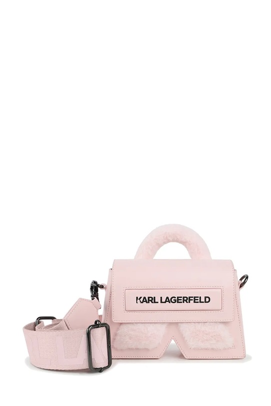 Παιδική τσάντα Karl Lagerfeld υφασμάτινο ροζ Z31015