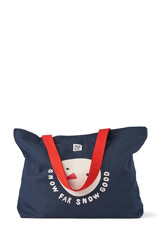 Liewood geantă Big Totebag incape in A4 bleumarin LW14796.9BYA