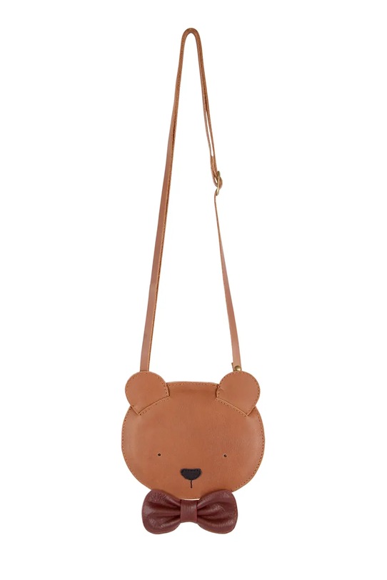 Donsje torebka dziecięca skórzana Britta Exclusive Purse Winter Bear skóra licowa brązowy 5002018
