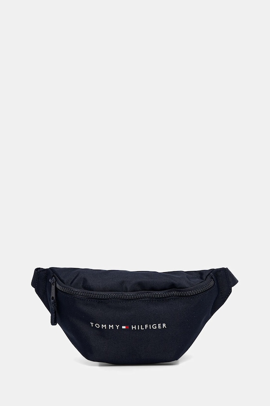 Детская сумка на пояс Tommy Hilfiger гладкий тёмно-синий AU0AU01614.9BYA