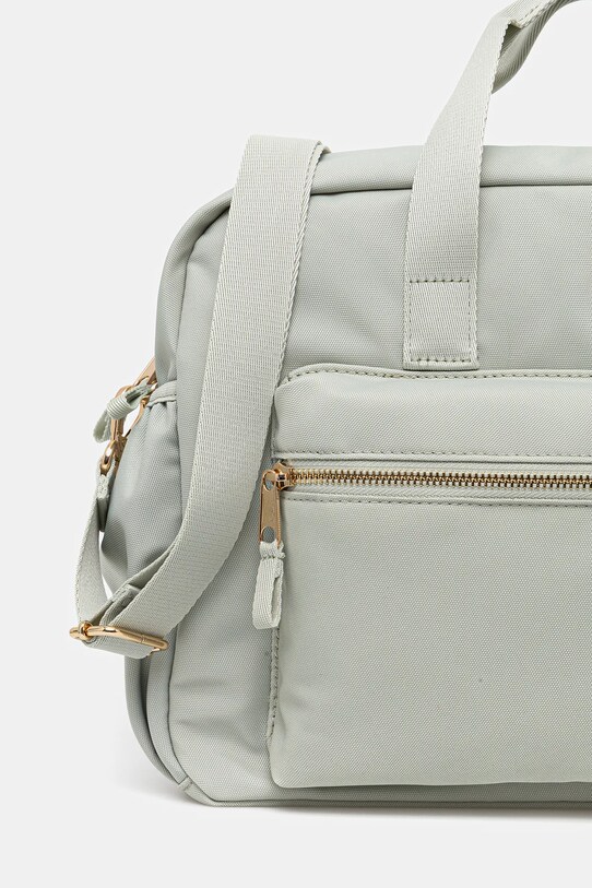Сумка для коляски с функцией пеленания Tommy Hilfiger AU0AU01997.9BYA зелёный AW25