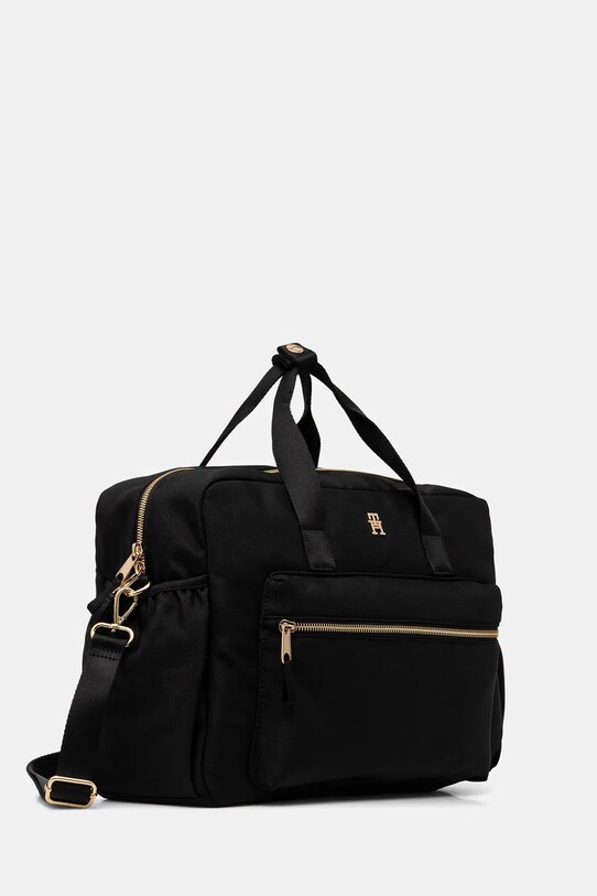 Tommy Hilfiger pelenkatáska pelenkázó funkcióval AU0AU01997.9BYA fekete AW25