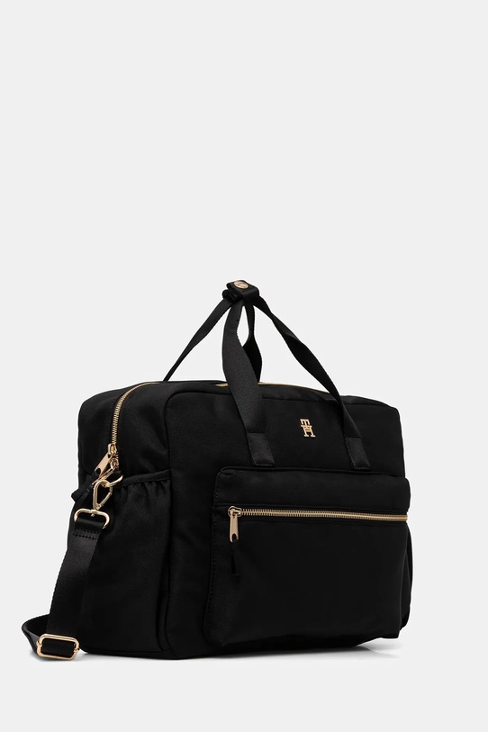 Tommy Hilfiger torba do wózka z funkcją przewijania AU0AU01997.9BYA czarny AW25
