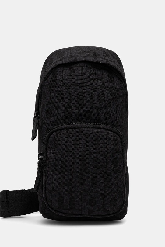 Otroška torbica za pas Emporio Armani Tekstil črna EB000750.AF18972