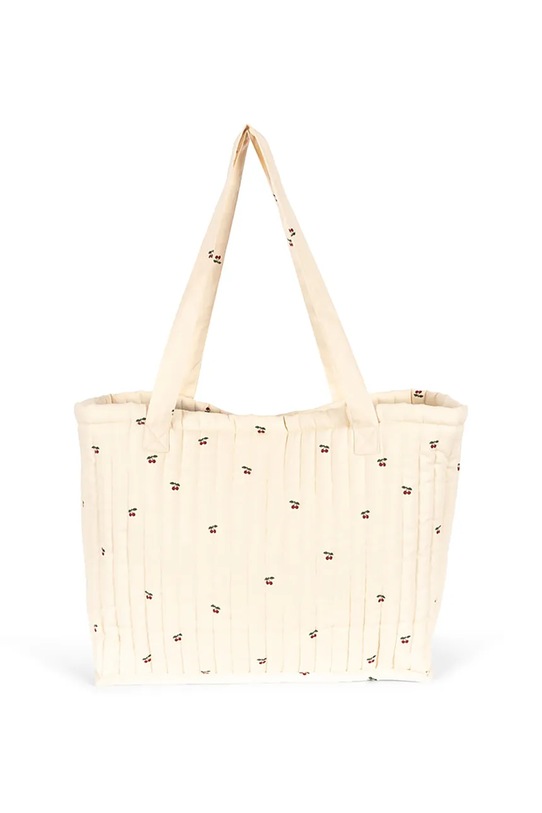 Konges Sløjd torba MOLLY QUILTED BAG tekstylny beżowy KS103925.9BYA