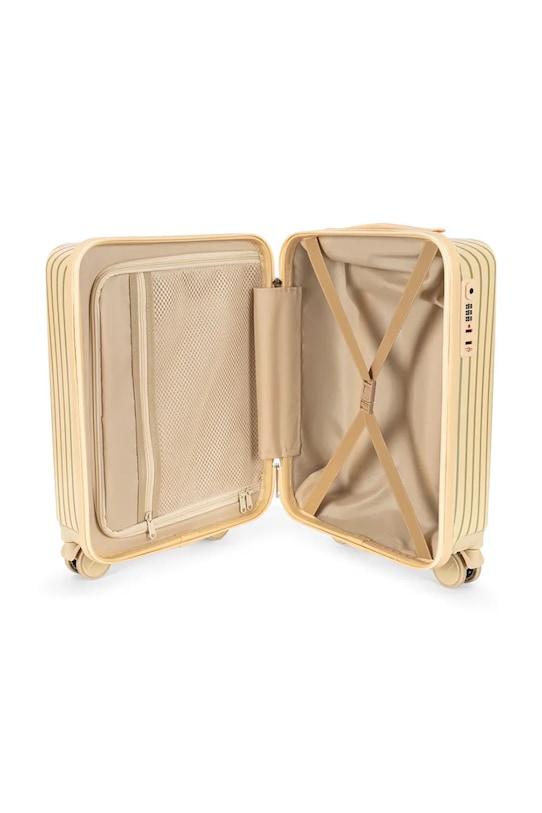 Chłopiec Konges Sløjd walizka TRAVEL SUITCASE KS103550.9BYA żółty