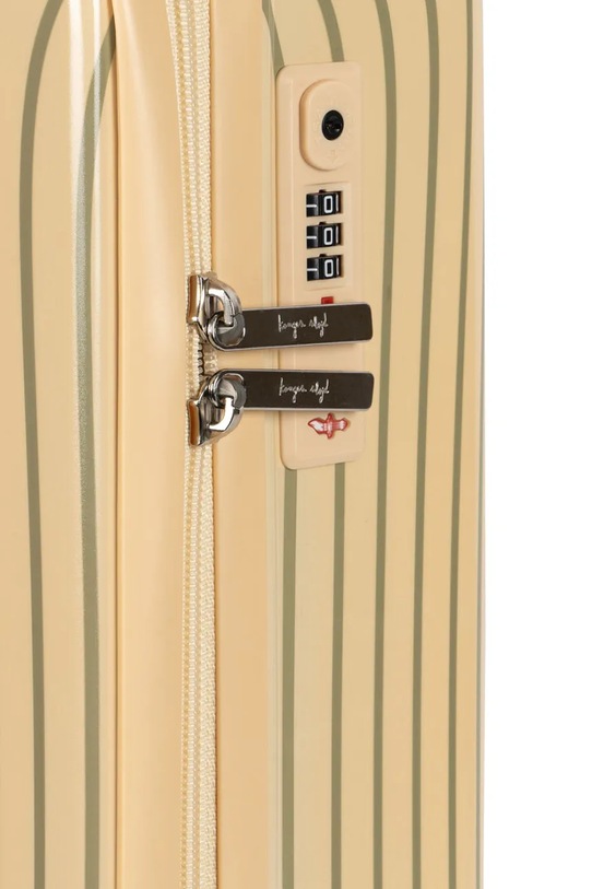 Konges Sløjd walizka TRAVEL SUITCASE KS103550.9BYA żółty
